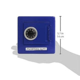 Goki - Metalen Kluis met Cijferslot - Blauw | Fantastic Gifts Shop