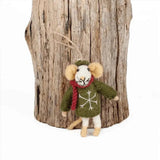 Hanger - Muis Donkergroen | Fantastic Gifts Shop