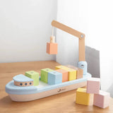 Houten Blokkenboot | Fantastic Gifts Shop