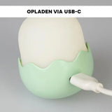 Nachtlampje Baby Eggy - Groen | Fantastic Gifts Shop