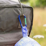 Reisset Karabijnhaken Blauw/Groen | Fantastic Gifts Shop