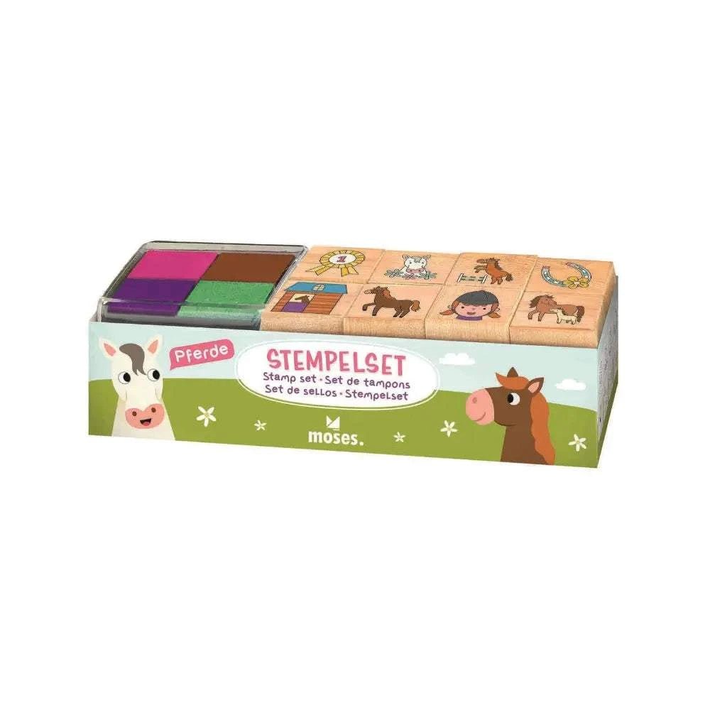 Stempelset - Paarden | Fantastic Gifts Shop
