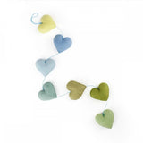 Viltslinger - Hartjes (Blauw/Groen) | Fantastic Gifts Shop