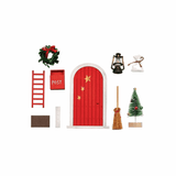 Kerst Kabouterdeur (9 delig) | Fantastic Gifts Shop