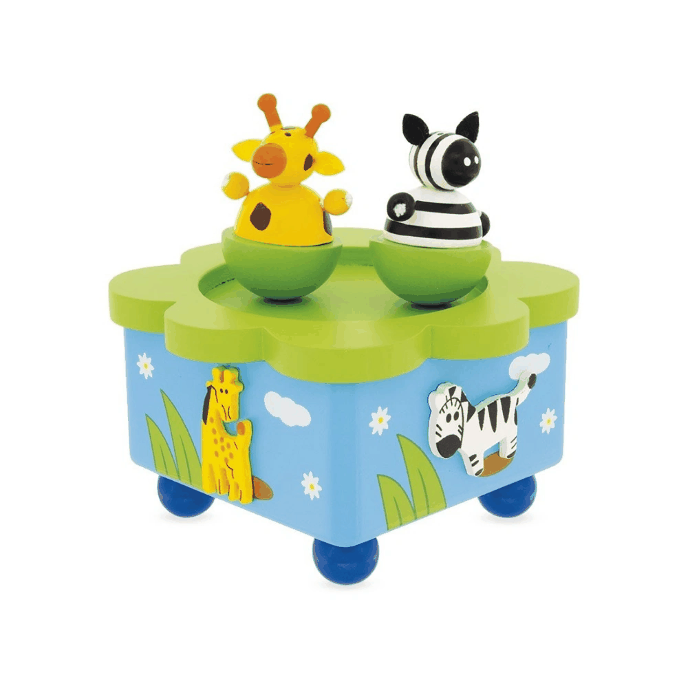 Muziekdoosje "Zebra & Giraffe" | Fantastic Gifts Shop