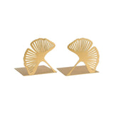 Boekensteunen Ginko Goud (set van 2) | Fantastic Gifts
