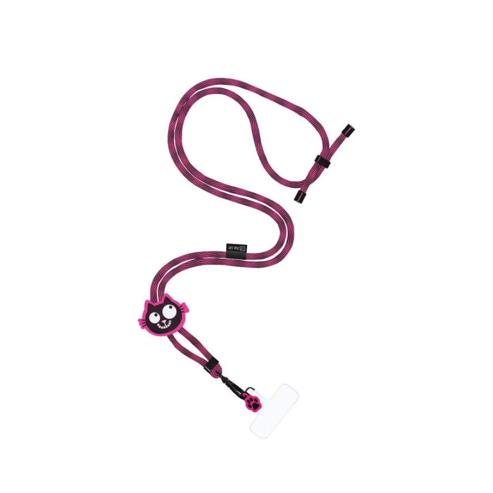 Ed, the Cat - Roze Telefoonkoord | Fantastic Gifts