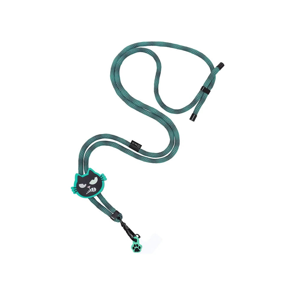 Ed, the Cat - Aqua Telefoonkoord 1 | Fantastic Gifts