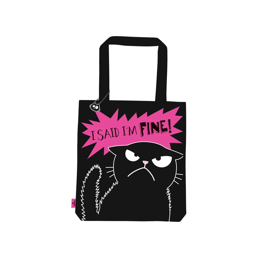 Ed the Cat - Tas "I said I'm Fine" 1 | Fantastic Gifts
