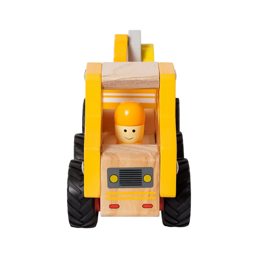 Houten Auto - Dierentuindieren - 5-delig | Fantastic Gifts