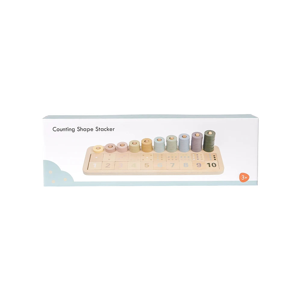 Houten Stapel- en Telpuzzel 4 | Fantastic Gifts