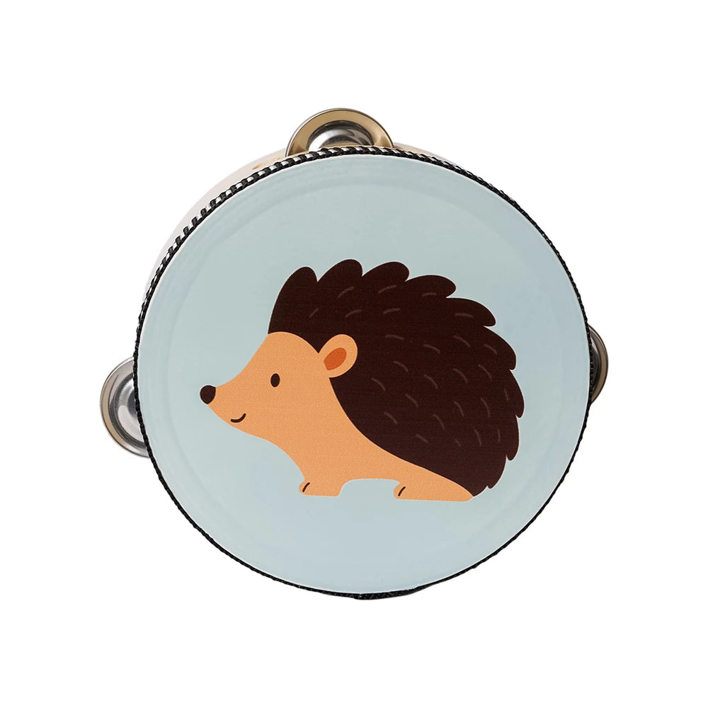 Houten Tamboerijn - Egel 1 | Fantastic Gifts