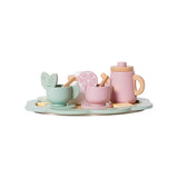 Houten Thee Service - 17 delig 2 | Fantastic Gifts