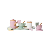Houten Thee Service - 17 delig 3 | Fantastic Gifts