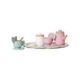 Houten Thee Service - 17 delig 4 | Fantastic Gifts