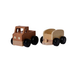 Houten Traktor met Paardentrailer - 5 delig 5 | Fantastic Gifts