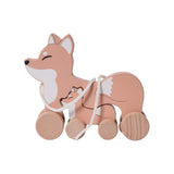Houten Trekdier - Vos 2 | Fantastic Gifts