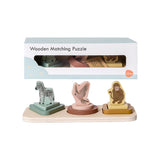 Houten Vormenpuzzel - Dieren 1 | Fantastic Gifts