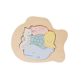 Houten Vormenpuzzel - Oceaan 1 | Fantastic Gifts