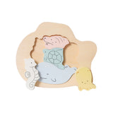 Houten Vormenpuzzel - Oceaan 3 | Fantastic Gifts