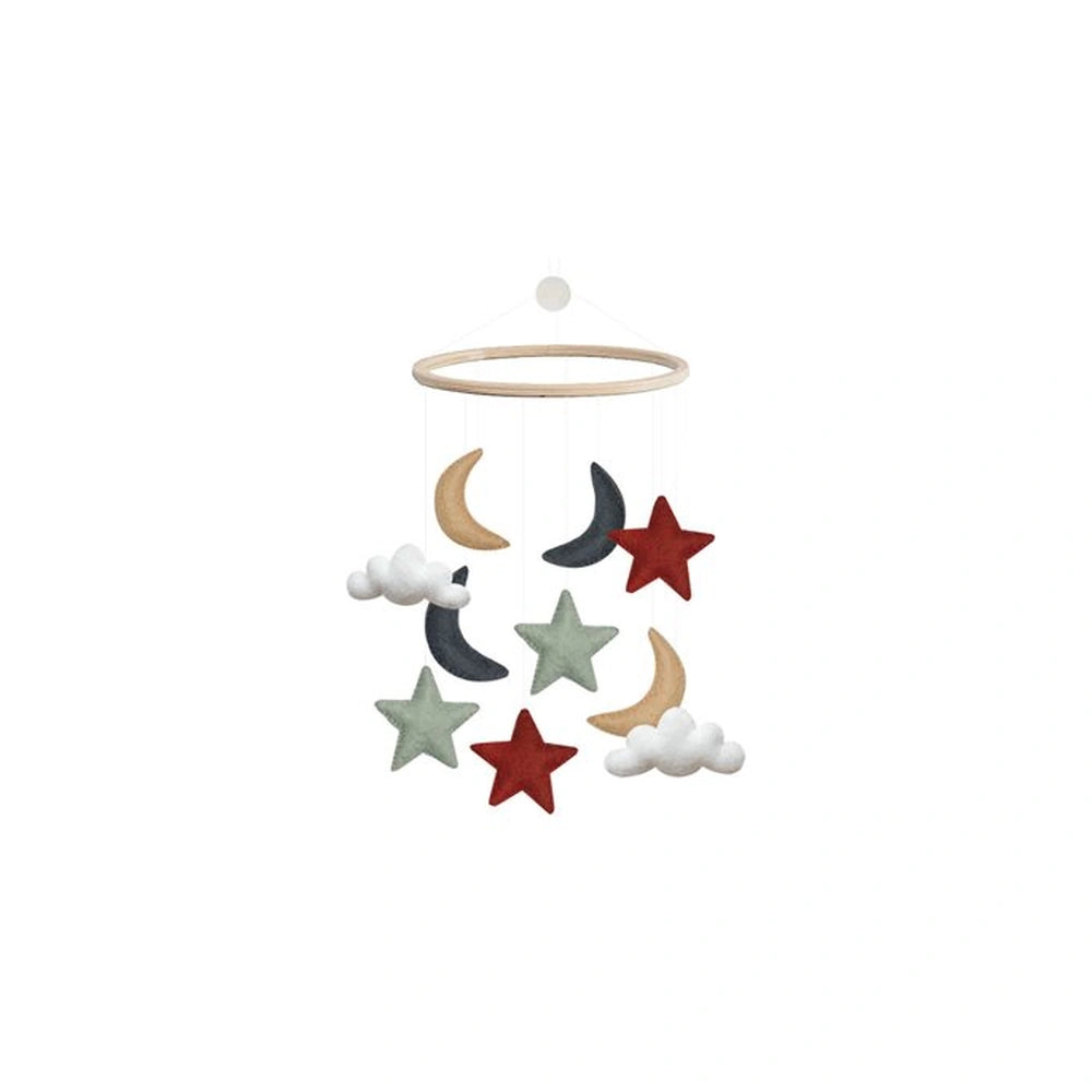 Mobiel - Sterrenhemel Rood/Blauw | Fantastic Gifts Shop