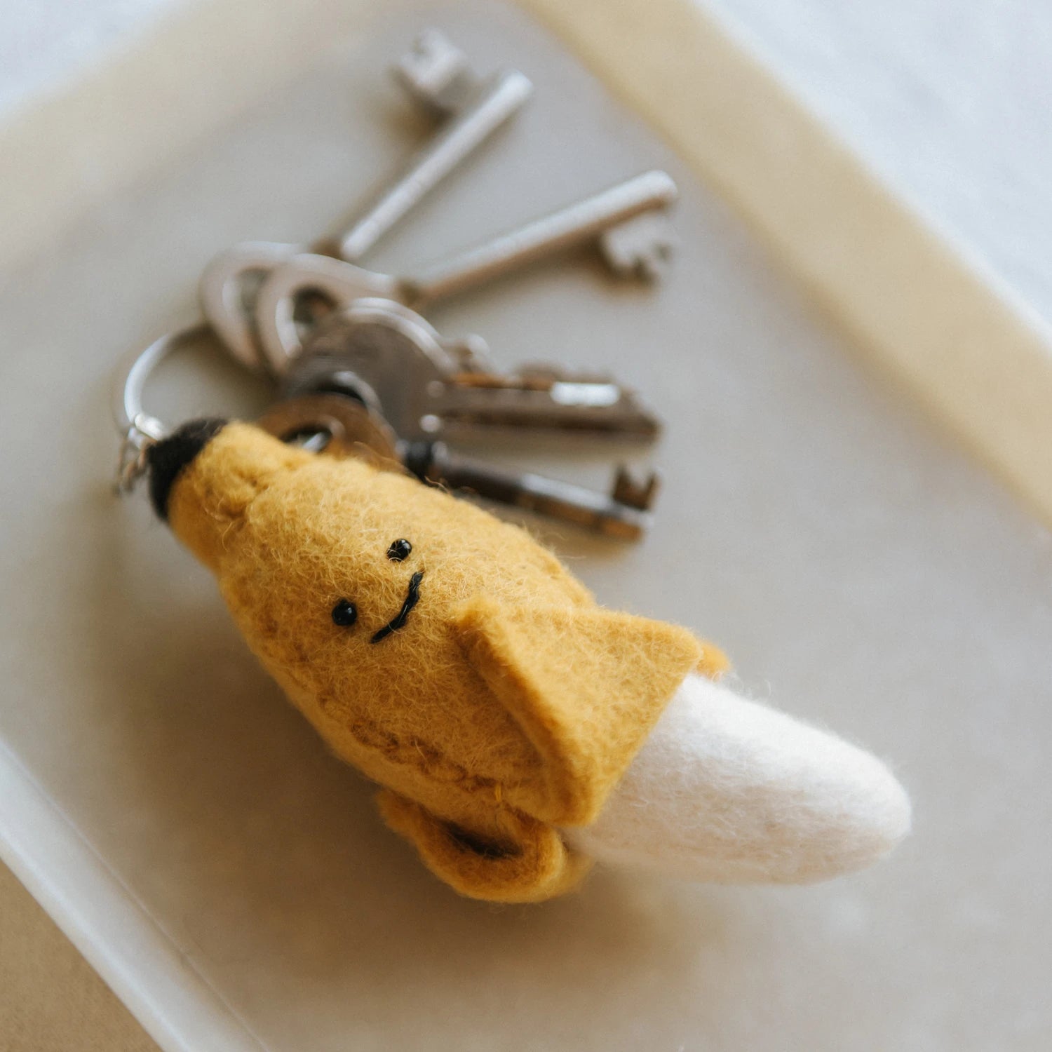 Sleutelhanger MILA - Banaan 3 | Fantastic Gifts