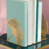 Boekensteunen Ginko Goud (set van 2) | Fantastic Gifts Shop