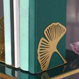 Boekensteunen Ginko Goud (set van 2) | Fantastic Gifts Shop