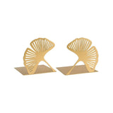 Boekensteunen Ginko Goud (set van 2) | Fantastic Gifts Shop