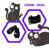 Ed, the Cat - Sloffen & Deken Combi | Fantastic Gifts Shop