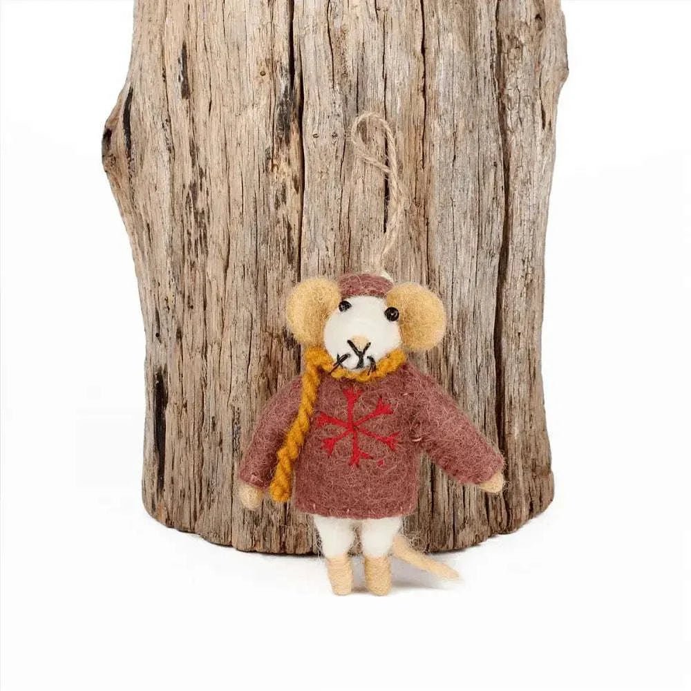 Hanger - Muis Bruin | Fantastic Gifts Shop