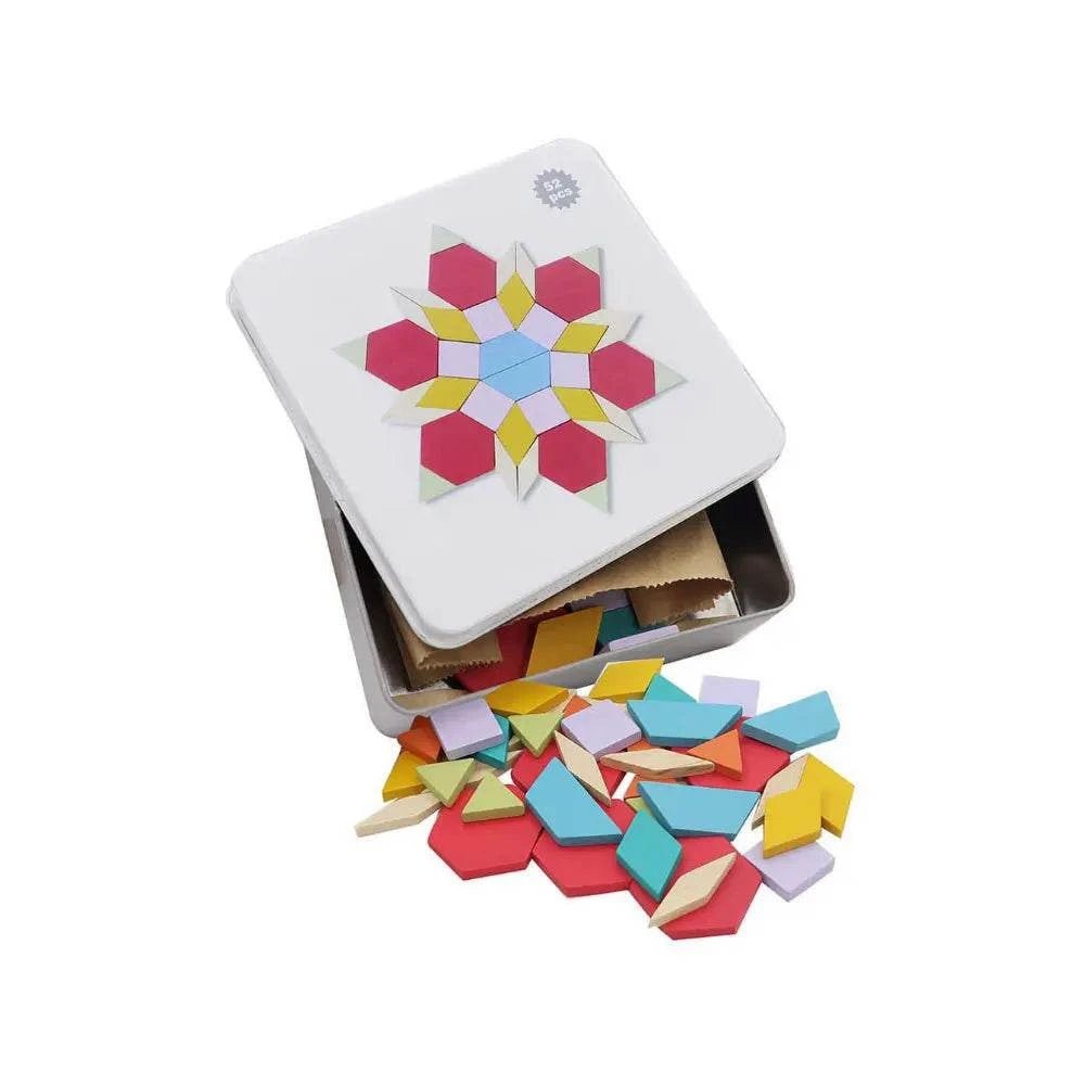 Houten Mozaïk Blokken | Fantastic Gifts Shop