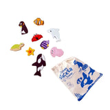 Houten Stapeldieren - Oceaan | Fantastic Gifts Shop