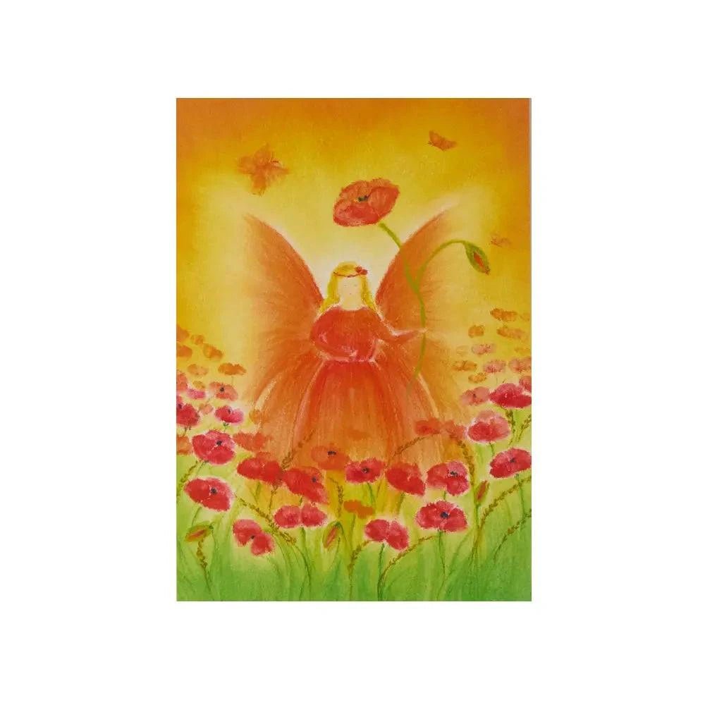 Kaart - Het Klaprozenvrouwtje | Fantastic Gifts Shop