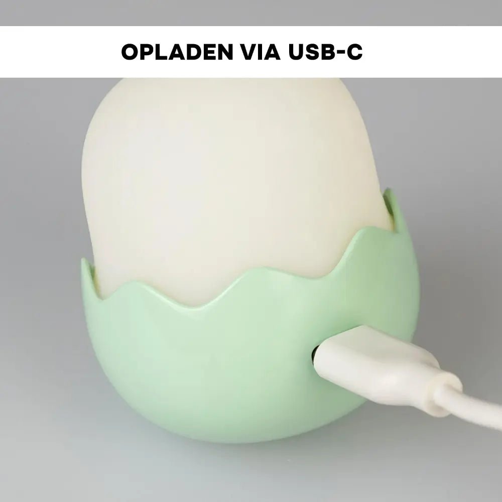 Nachtlampje Baby Eggy - Groen | Fantastic Gifts Shop