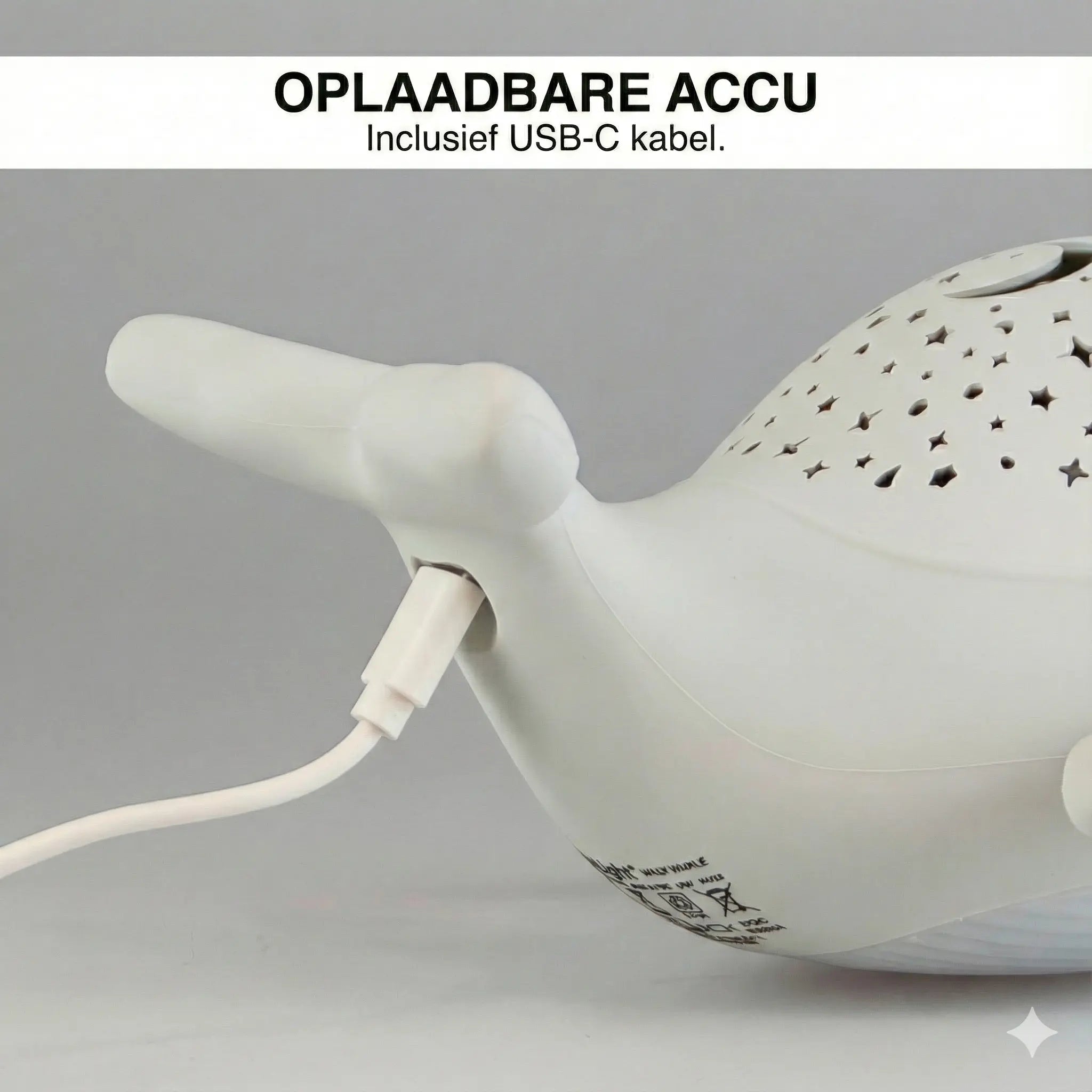 Nachtlampje Willy Whale | Fantastic Gifts Shop