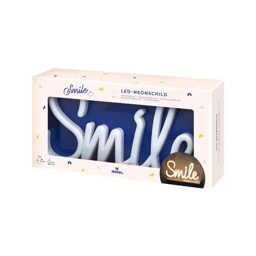 Neon Ledlamp - Smile | Fantastic Gifts Shop