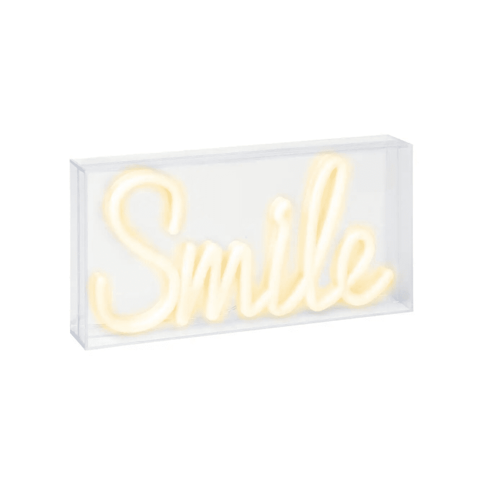 Neon Ledlamp - Smile | Fantastic Gifts Shop