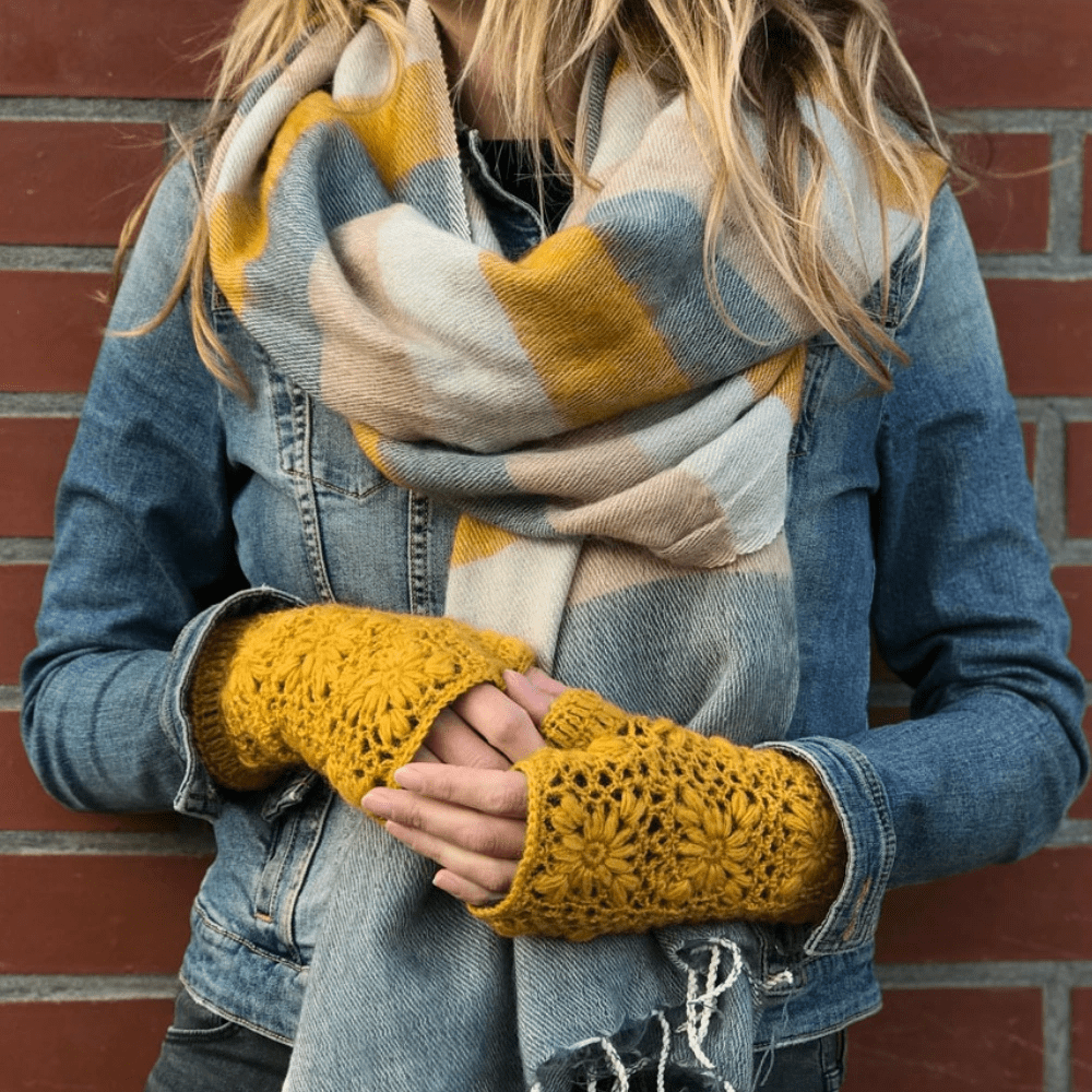 Polswarmers - Okergeel | Fantastic Gifts Shop