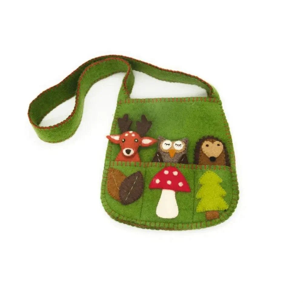 Tas - Vingerpopjes Bosdieren | Fantastic Gifts Shop