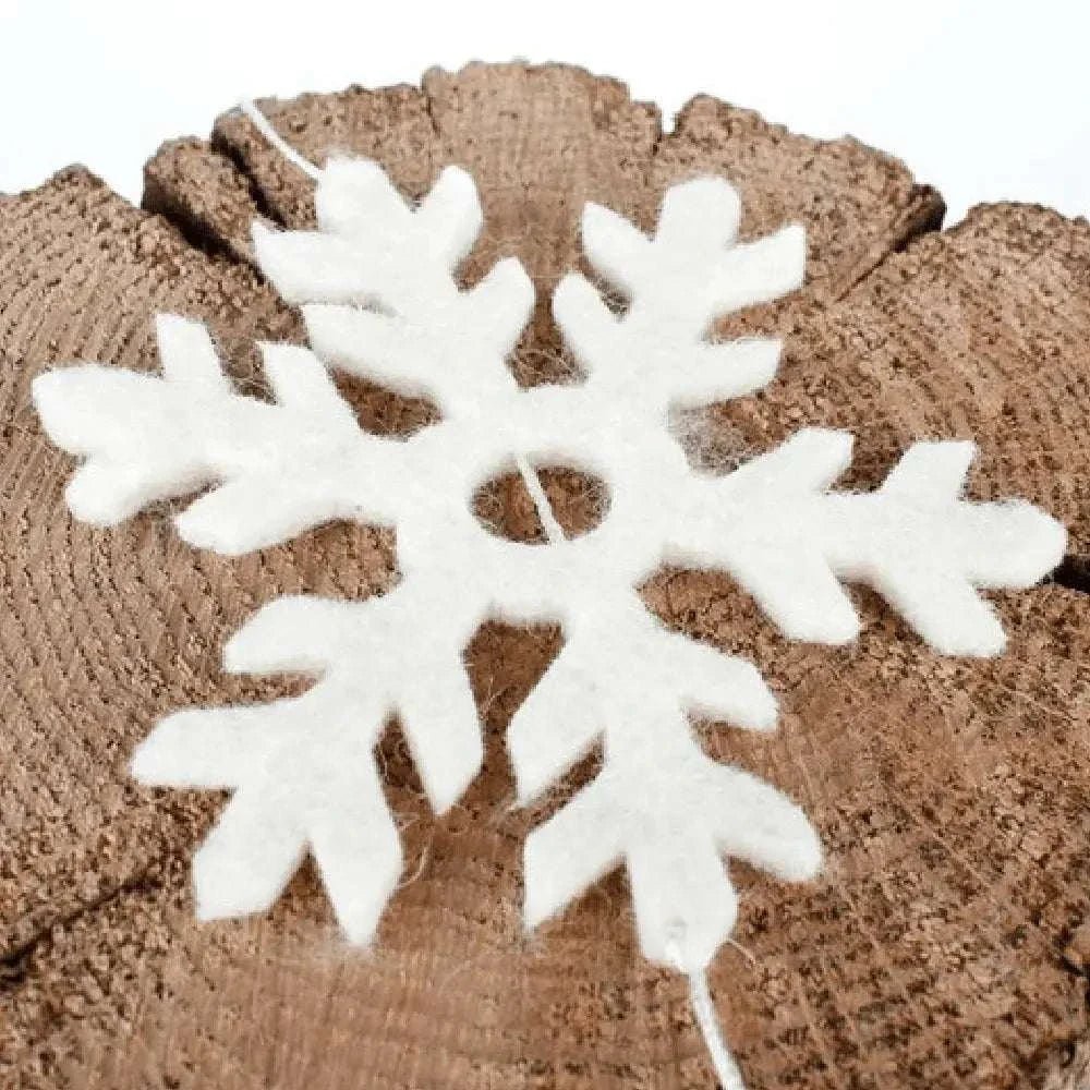 Viltslinger - Sneeuwvlokken | Fantastic Gifts Shop