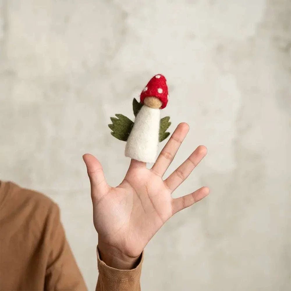 Vingerpopje - Paddenstoel | Fantastic Gifts Shop