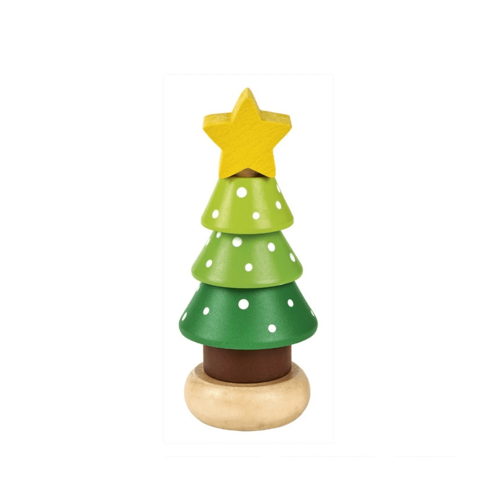 Houten Stapelfiguur Kerstboom | Fantastic Gifts Shop