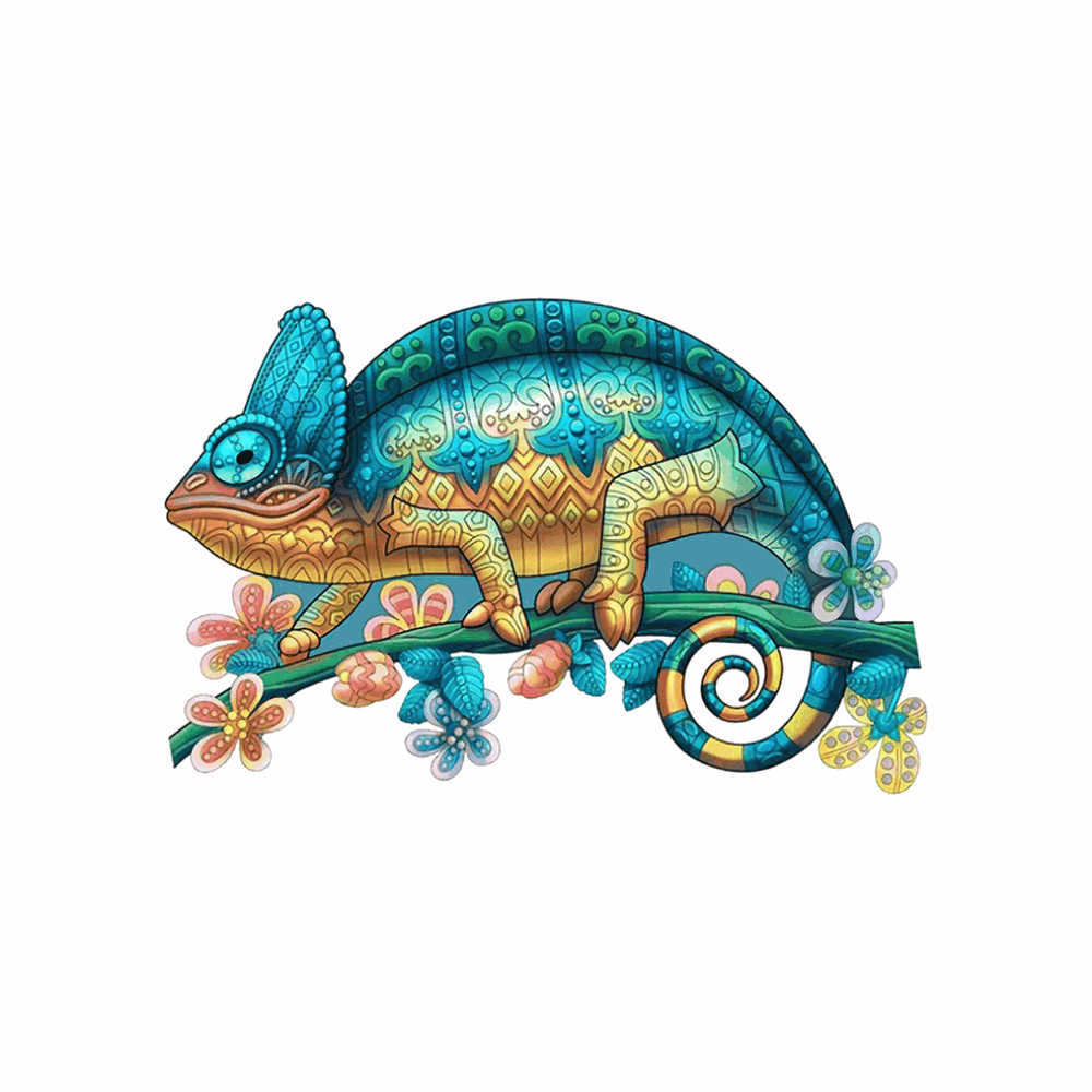 Legpuzzel - Kameleon | Fantastic Gifts Shop